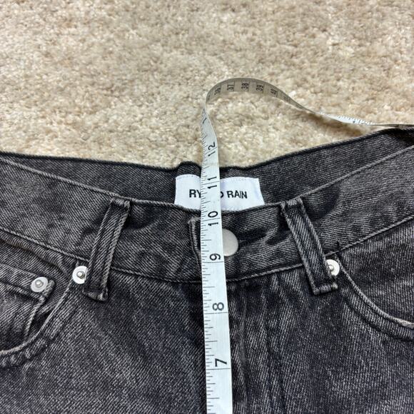 Ryoko Rain Boro Pocket Denim Straight Leg Jeans Women's 26 - Picture 7 of 12